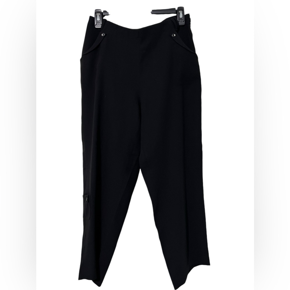 Jamie Sadock Pants Women’s Golf Black side Zipper lightweight pants size 6‎